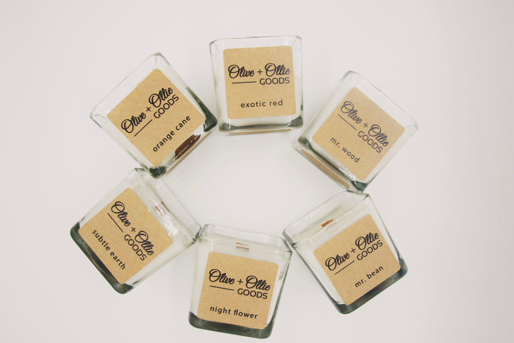 Natural dye, paraben and sulfate free coconut candle